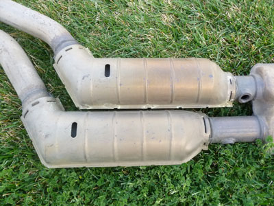 1997 BMW 528i E39 - Complete Exhaust System, Catalytic Converter CAT, Muffler, Silencers 14332313